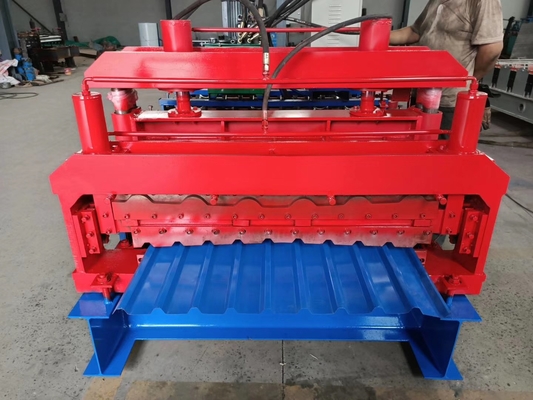 Color Steel Glazed Tile Newest Good Quality PBR Metal Double Layer Roll Forming Machine