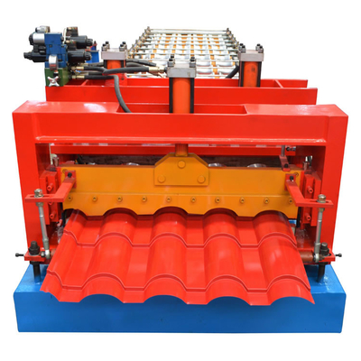 Colored Steel Galvanized High Speed Glazed Tile Roll Forming Machine Factory