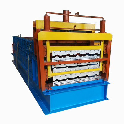 Corrugated Aluminum Roof Panel Wall Cladding Roll Forming Machine